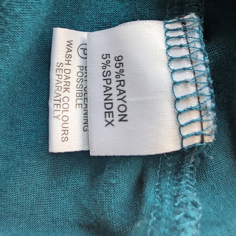 Milk Nursingwear Top Shirt Womens Medium Blue Long Sleeve‎ Soft Jersey Knit - Picture 5 of 6